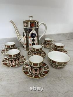 Royal Crown Derby Coffee Set