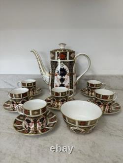 Royal Crown Derby Coffee Set