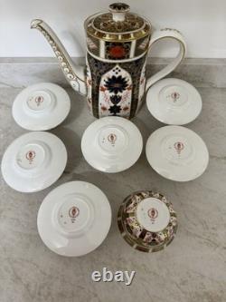 Royal Crown Derby Coffee Set