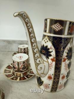 Royal Crown Derby Coffee Set