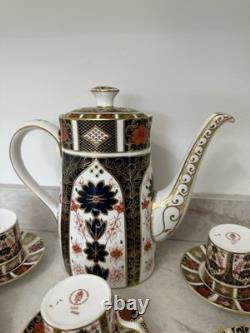 Royal Crown Derby Coffee Set