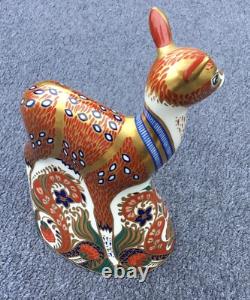 Royal Crown Derby Collector Guild Paperweight Fawn Limited Edition Gold Stopper