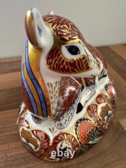 Royal Crown Derby Collectors Guild DEER Paperweight 1st Quality Gold Stopper