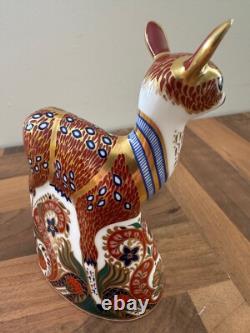 Royal Crown Derby Collectors Guild Fawn Limited Edition 1st Quality Gold Stopper
