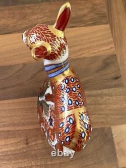 Royal Crown Derby Collectors Guild Fawn Limited Edition 1st Quality Gold Stopper