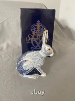 Royal Crown Derby Collectors Guild Starlight Hare Gold Stopper