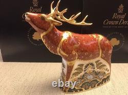 Royal Crown Derby Complete Sherwood Collection Stag/Hind/Fawn