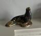 Royal Crown Derby Connaght House-sea Lion Ltd Edition Of 250 With Wooden Stand