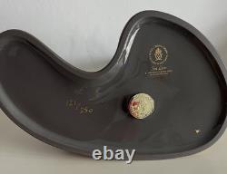 Royal Crown Derby Connaght House-sea Lion Ltd Edition Of 250 With Wooden Stand