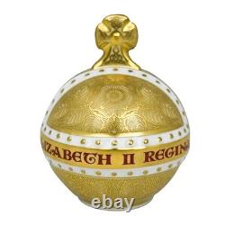 Royal Crown Derby Coronation Orb Paperweight 1st Quality (Ex-Display)