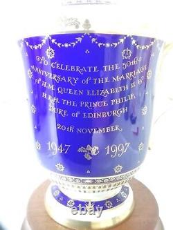 Royal Crown Derby Covered Vase RARE, 1 of 50 Made. Royal Anniversary