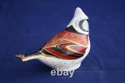 Royal Crown Derby Crested Tit (new Version) Paperweight Original Box