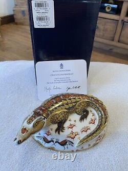 Royal Crown Derby Crocodile