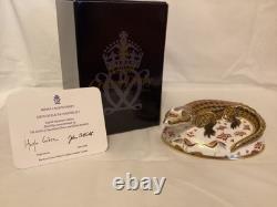Royal Crown Derby Crocodile Exclusive Paperweight