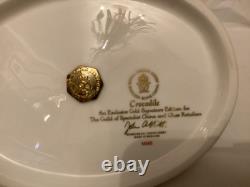 Royal Crown Derby Crocodile Exclusive Paperweight