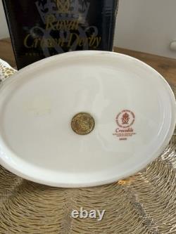 Royal Crown Derby Crocodile Gold Stopper Original Box New