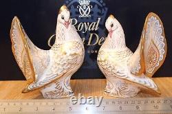 Royal Crown Derby DIAMOND JUBILEE DOVES 22/500 1st Quality Presentation Box