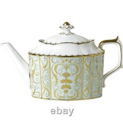 Royal Crown Derby Darley Abbey Large Teapot Bone China Teaware