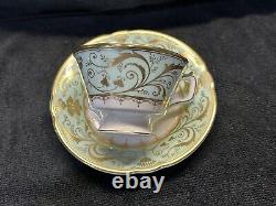 Royal Crown Derby Darley Abbey Tea Cup & Saucer NEVER USED NEW