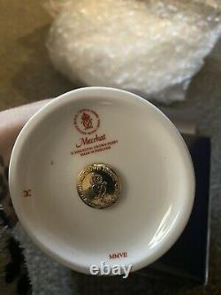 Royal Crown Derby Derby Meerkat Animal Paperweight (Boxed) Gold Stopper