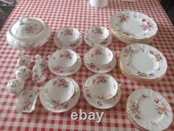 Royal Crown Derby Derby Posies Bone China Dinner Set x 37 Pieces