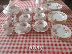 Royal Crown Derby Derby Posies Bone China Dinner Set x 37 Pieces