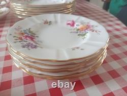 Royal Crown Derby Derby Posies Bone China Dinner Set x 37 Pieces