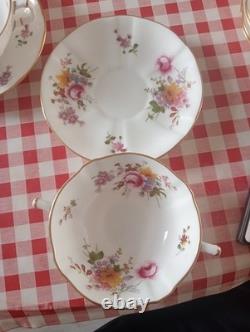 Royal Crown Derby Derby Posies Bone China Dinner Set x 37 Pieces