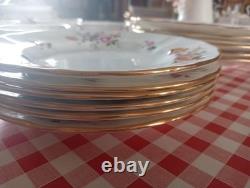 Royal Crown Derby Derby Posies Bone China Dinner Set x 37 Pieces
