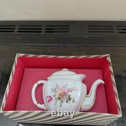 Royal Crown Derby'Derby Posies' small teapot, boxed, 1973