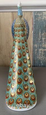 Royal Crown Derby Designers Choice Peacock Gold / Signed / Certificate / Boxed