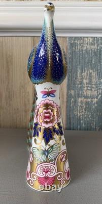 Royal Crown Derby Designers Choice Peacock Gold / Signed / Certificate / Boxed
