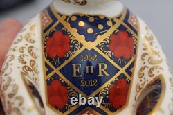 Royal Crown Derby Diamond Jubilee 1128 Old Imari Teddy Bear Ltd Ed 1st Quality