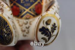 Royal Crown Derby Diamond Jubilee 1128 Old Imari Teddy Bear Ltd Ed 1st Quality