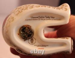 Royal Crown Derby Diamond Jubilee 1128 Old Imari Teddy Bear Ltd Ed 1st Quality