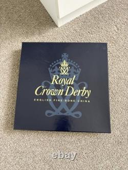 Royal Crown Derby Diamond Jubilee Gadroon Plate Ltd Ed 802/1500 Box & Cert