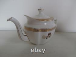 Royal Crown Derby Diamond Jubilee H. M Queen Elizabeth II Teapot Milk & Sugar Set