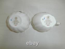 Royal Crown Derby Diamond Jubilee H. M Queen Elizabeth II Teapot Milk & Sugar Set