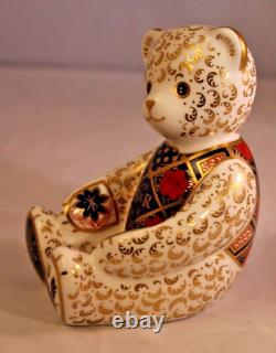 Royal Crown Derby Diamond Jubilee Imari Teddy Bear Ltd Ed 1st Quality