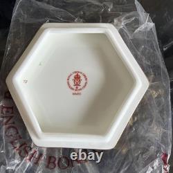 Royal Crown Derby Diamond Jubilee Old Imari Hexagonal Box Certificate Included