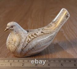 Royal Crown Derby Dove of Peace Limited Edition Ltd Ed 574/1111 1st Gold Stopper