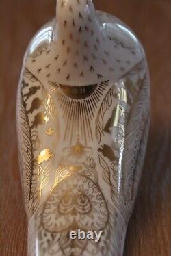 Royal Crown Derby Dove of Peace Limited Edition Ltd Ed 574/1111 1st Gold Stopper
