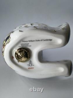 Royal Crown Derby Duke of Cambridge Prince William Bear VERY RARE Royal Crown Derby Duke of Cambridge Prince William Bear VERY RARE