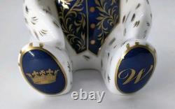 Royal Crown Derby Duke of Cambridge Prince William Bear VERY RARE Royal Crown Derby Duke of Cambridge Prince William Bear VERY RARE