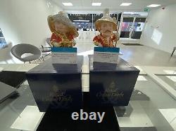 Royal Crown Derby Dwarf (Pair) Ltd Edition Mint In Box (RARE)