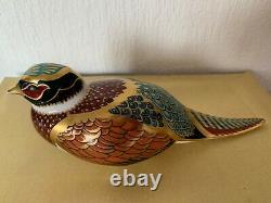 Royal Crown Derby EXCLUSIVE WOODLAND PHEASANT FOR COLLECTOR GUILD Brand New