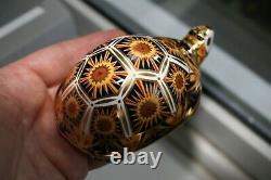 Royal Crown Derby Endangered Species Madagascan Tortoise Gold Stopper Ltd Ed