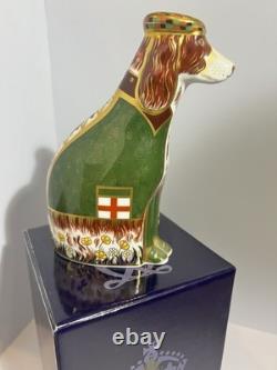 Royal Crown Derby English Spaniel Limited Edition 855/100 Specially Signed