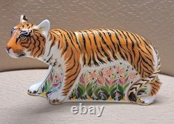 Royal Crown Derby Feline collection. Certs. Gold Stop. Boxes