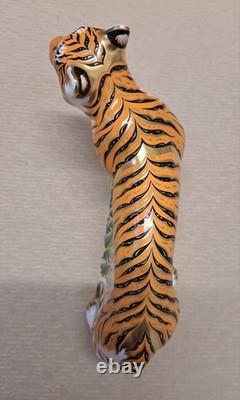 Royal Crown Derby Feline collection. Certs. Gold Stop. Boxes